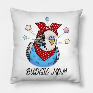 Devoted Budgie Mom: Parrot Lover's Delight Pillow