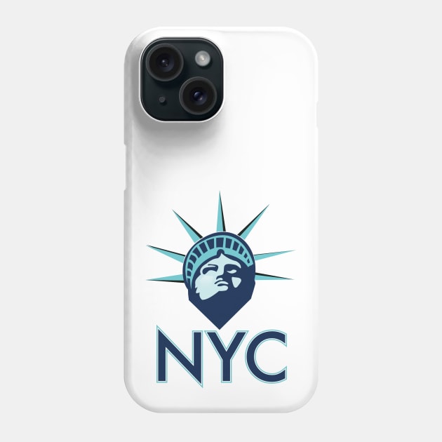 NYC Liberty Phone Case by nickemporium1