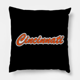 Football Fan of Cincinnati Pillow