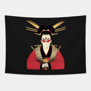 Ukiyo-e Japanese Art - Kabuki Actor Poster Tapestry