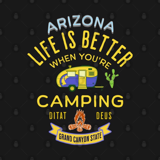 Arizona Camping by CashArtDesigns