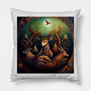 Celtic Creature 5 Pillow