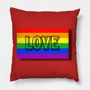 pride month love Pillow