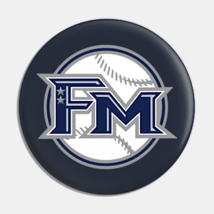 Flower Mound Baseball Pin