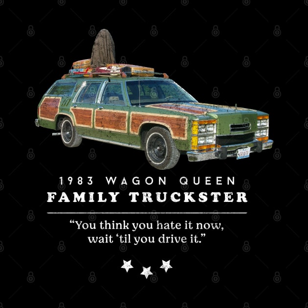 1983 Wagon Queen FAMILY TRUCKSTER - vintage logo by BodinStreet