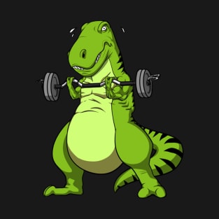 Fitness T-Rex Dinosaur T-Shirt