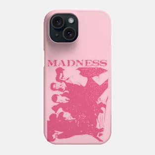 Madness - Silhouette Retro Pink Phone Case