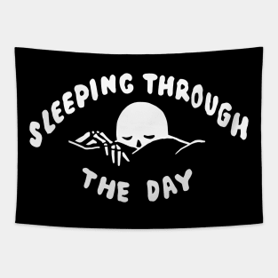 Sleeping Through The Day Tapestry