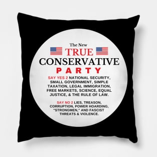 TRUE CONSERVATIVES UNITE Pillow