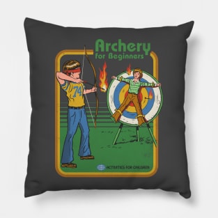 Archery for Beginners Pillow