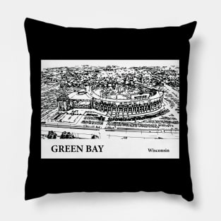 Green Bay Wisconsin Pillow