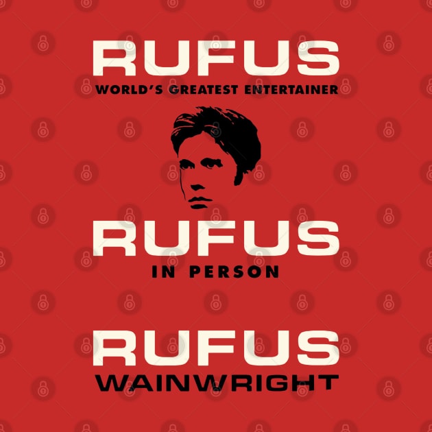 Rufus Wainwright The Greatest Entertainer by Barrettire