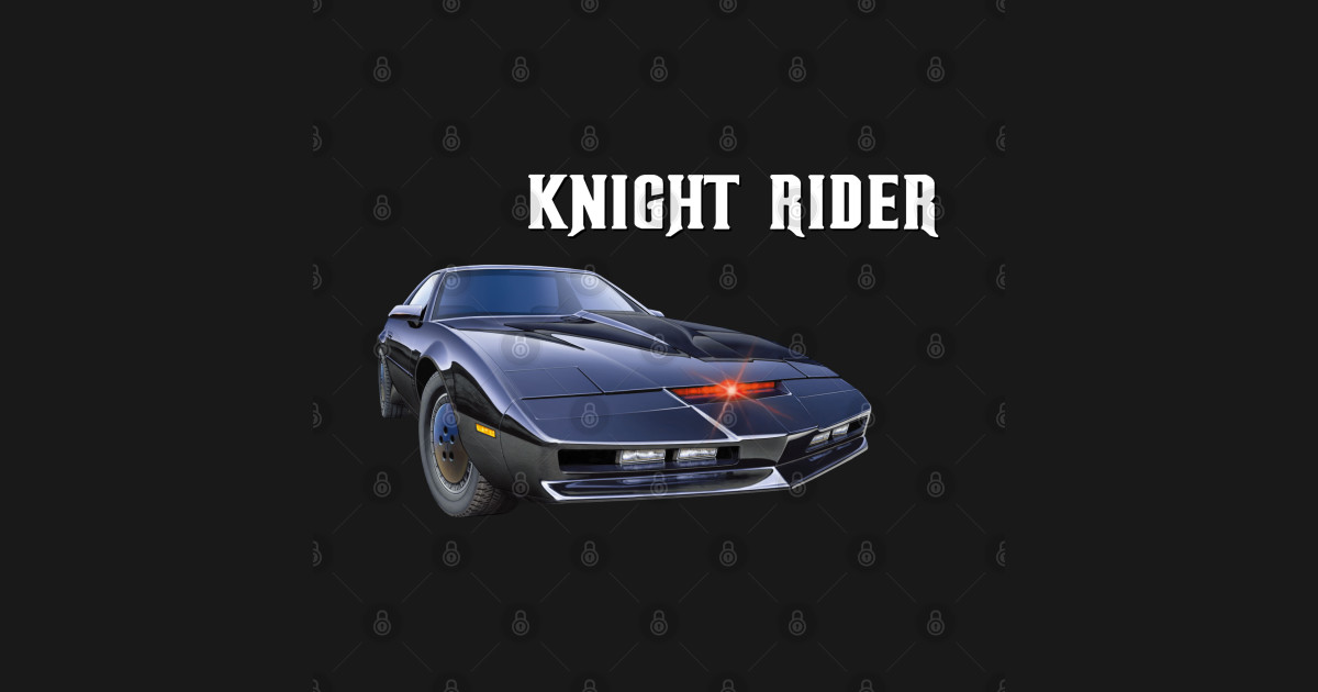 KITT Knight Rider 2000 Retro - Knight Rider - T-Shirt | TeePublic