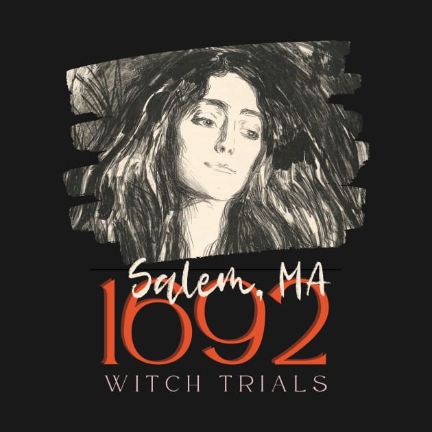 1692 Salem Witch Trials by Golden Eagle Design Studio