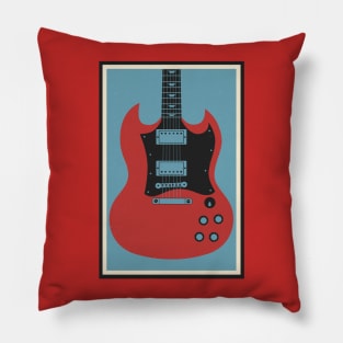 SG Guitar Pillow