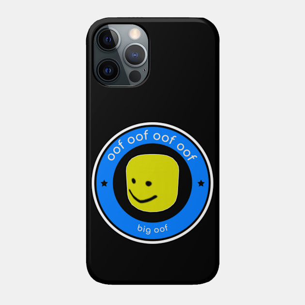 Roblox Big Head Big Oof Noob Meme Roblox Phone Case Teepublic - big oof roblox id