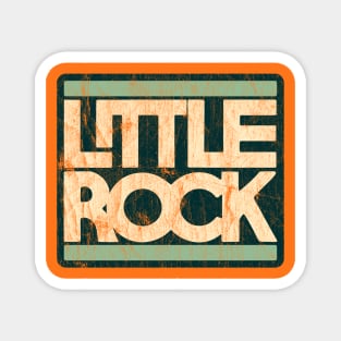 Little Rock Block Magnet
