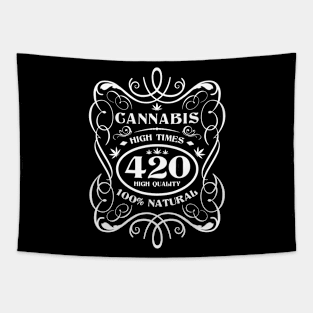 420 Cannabis - High Times Tapestry