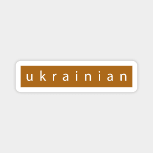 Ukrainian sign Magnet