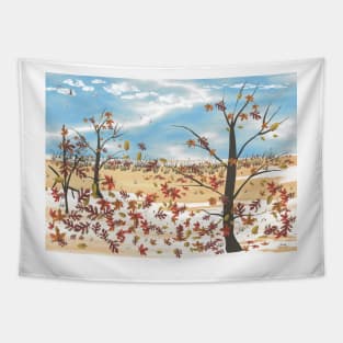 Fall to Autumn in the Desert Tapestry