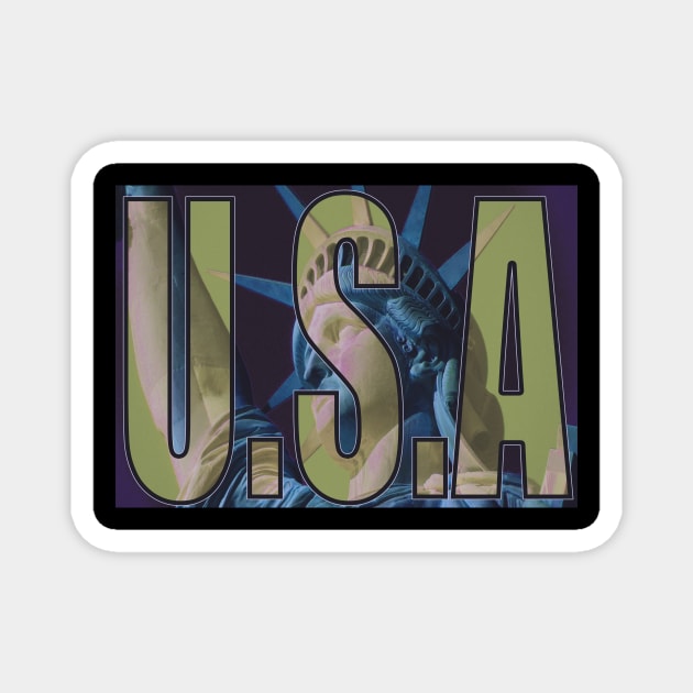 USA liberty Magnet by svksesmatamv