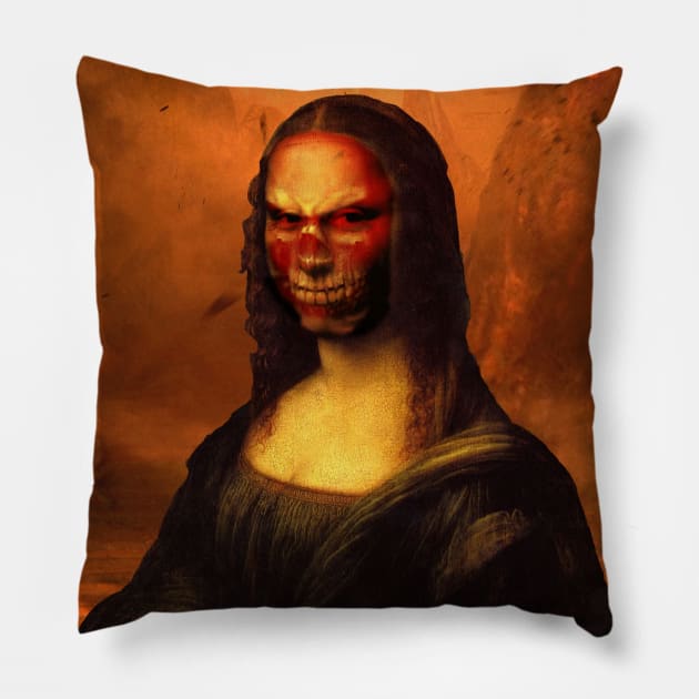 The Truth of Beauty Pillow by VaridianDesigns