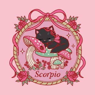 scorpio spring kitty cat T-Shirt