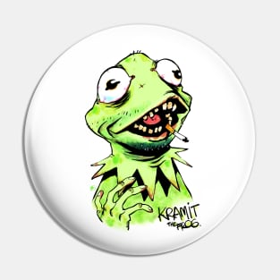 Kramit the Frog Pin