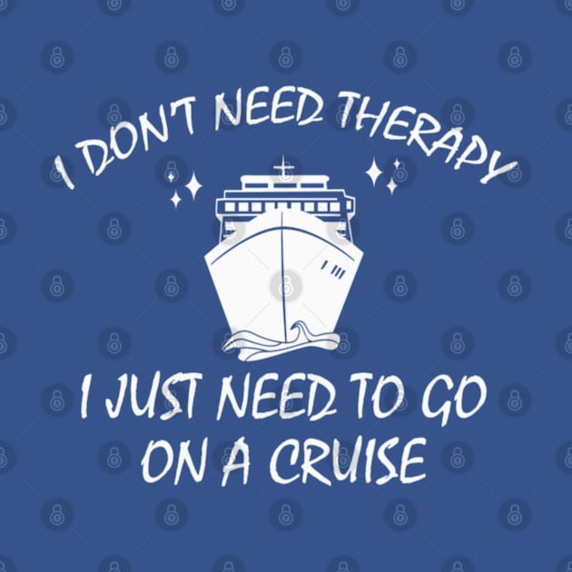 Funny Cruise Ship Cruising Travel Vacation Holiday by Sassee Designs