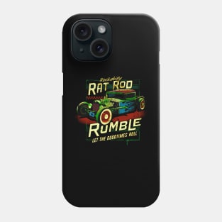 ROCKABILLY RAT ROD Phone Case