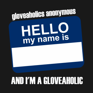 Hello. My name is... (blue badge & white text) T-Shirt