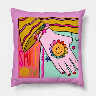 Smile On Pillow