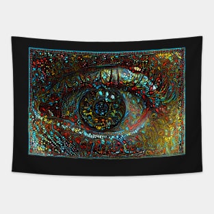 My Left Dreaming Eye Tapestry