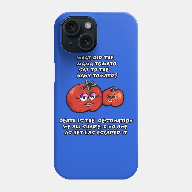 Mama & Baby Tomato Phone Case by SCL1CocoDesigns