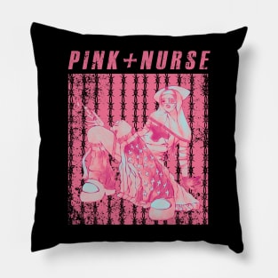 Pink Nurse 2000s Y2K girl style Pillow