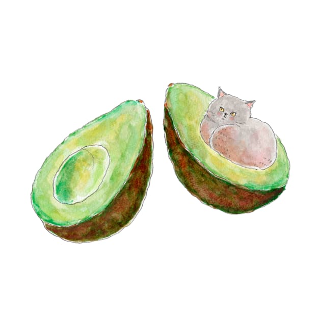 Avocado Nyanco by TOCOROCOMUGI