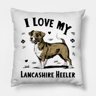 I love my Lancashire Heeler Pillow