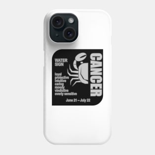 Zodiac Cancer Phone Case