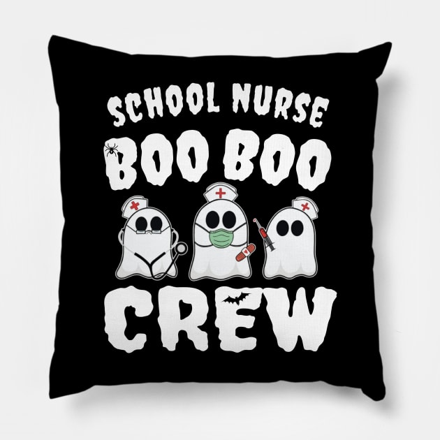 School Nurse BOO BOO Crew Pillow by Duds4Fun