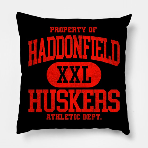 Haddonfield Huskers Athletic Dept XXL Pillow by darklordpug