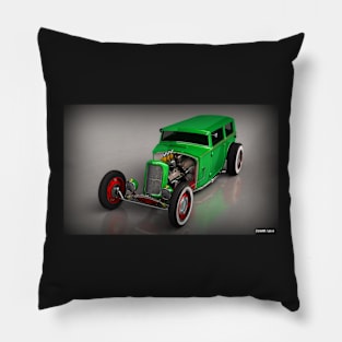 Hot Rod Sedan Pillow