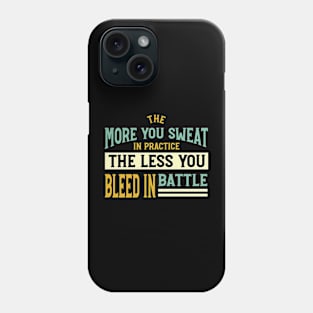 Martial Arts Saying for Fighters Phone Case