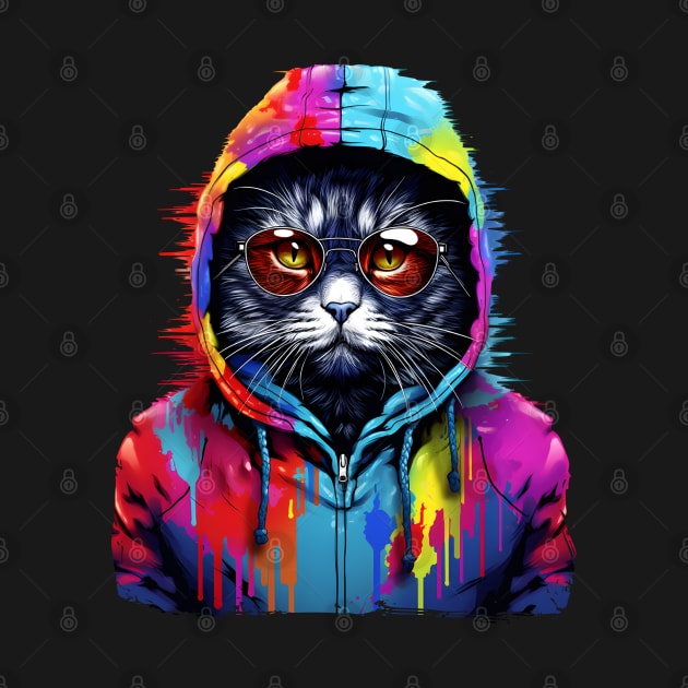 Graffiti Gangsta Cat by Maison de Kitsch