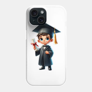 Cute Boy Graduation Phone Case