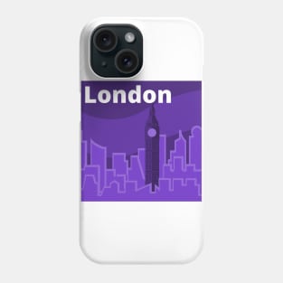 London Skyline Phone Case