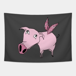 Flying Pig Tapestry