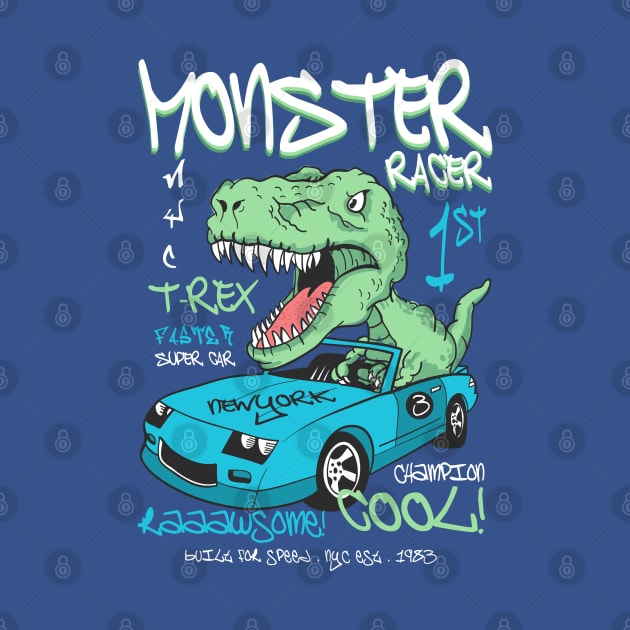 Monster Racer Trex by TomCage