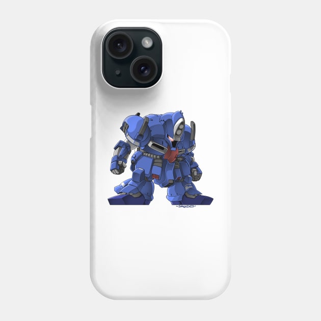 SD Sentinel Project: Xeku Eins Phone Case by AspleniaStudios