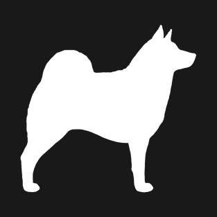 Norwegian Elkhound Silhouette T-Shirt