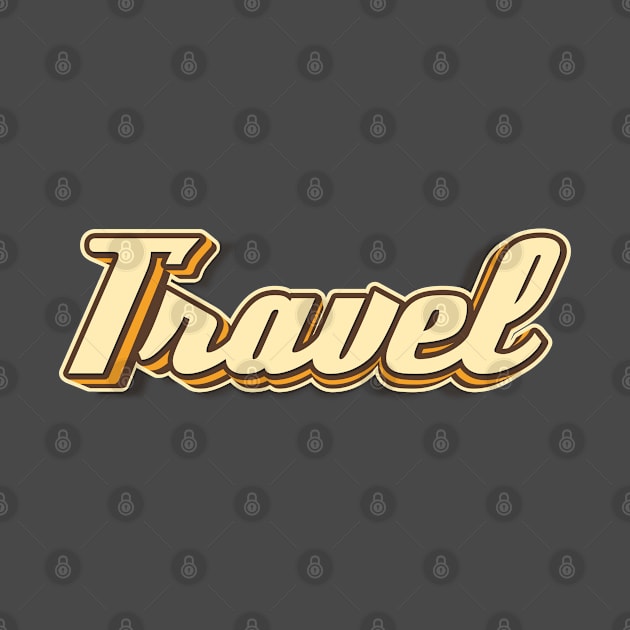 Travel typography by KondeHipe